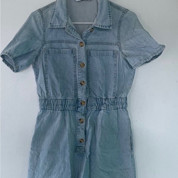 Zara denim romper - Picture 2 of 2